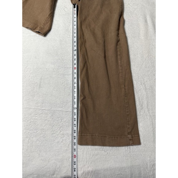 Democracy Womens 10 High Rise Wide Leg Jeans Beige Ab Solution 30x30 - Picture 3 of 9